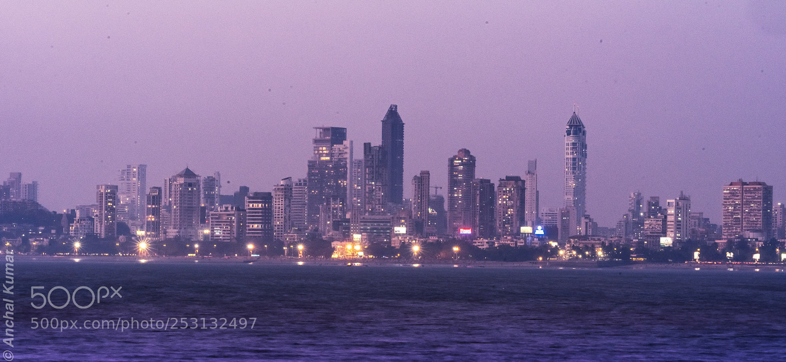 Sony a7 II sample photo. Mumbai skyline  photography