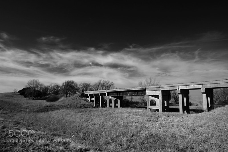 Pentax K-70 sample photo. Railway bridge (feb 2018) photography