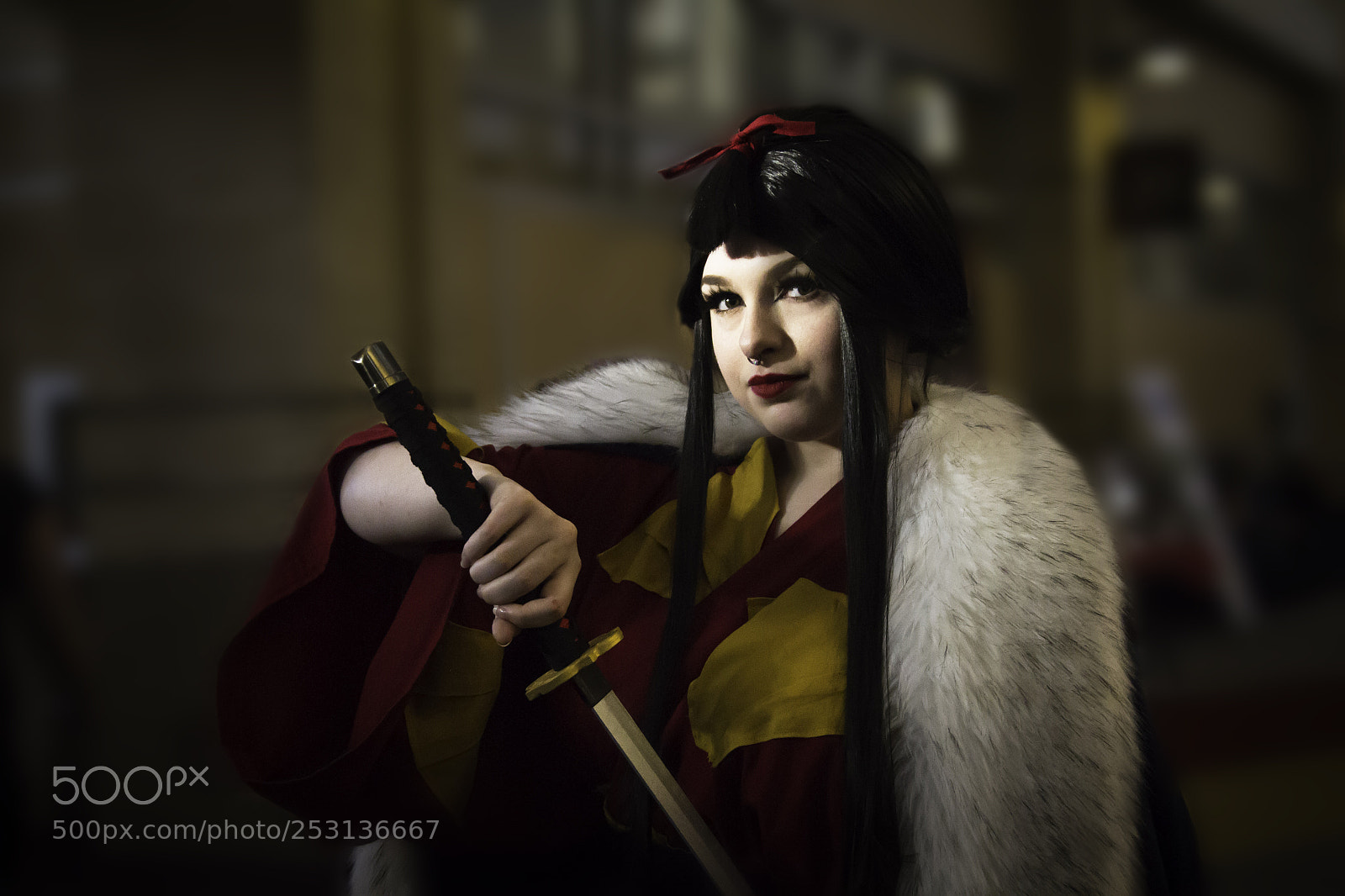 Canon EOS 7D sample photo. Samurai girl copslay photography