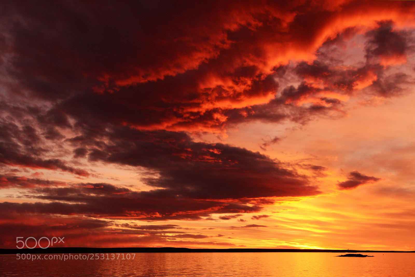 Nikon D800 sample photo. Sky on fire photography