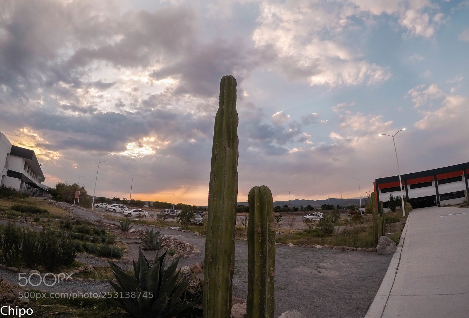 GoPro Hero5 Black sample photo. Atardecer en azul y photography