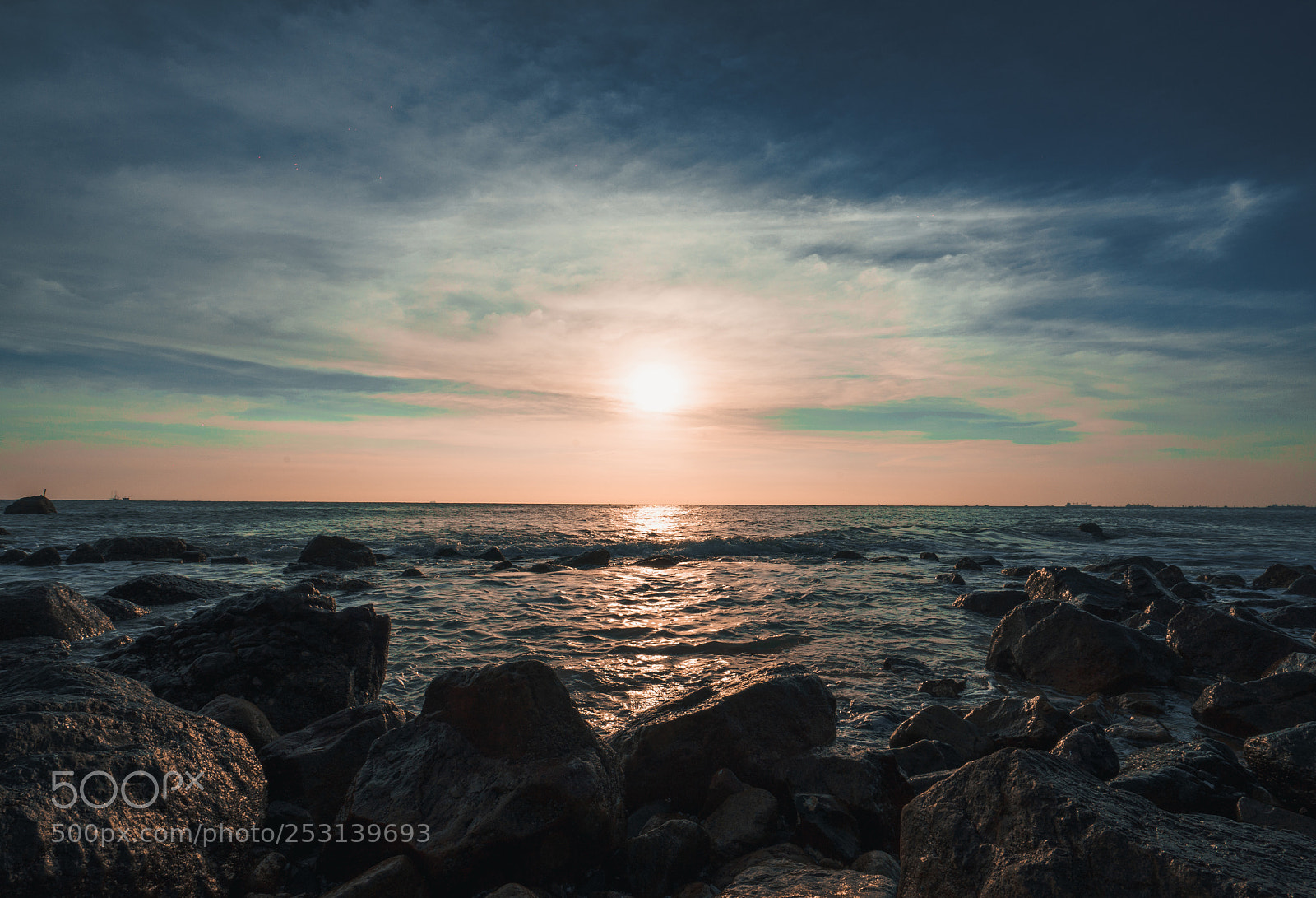Sony a7 II sample photo. Sunset alone photography