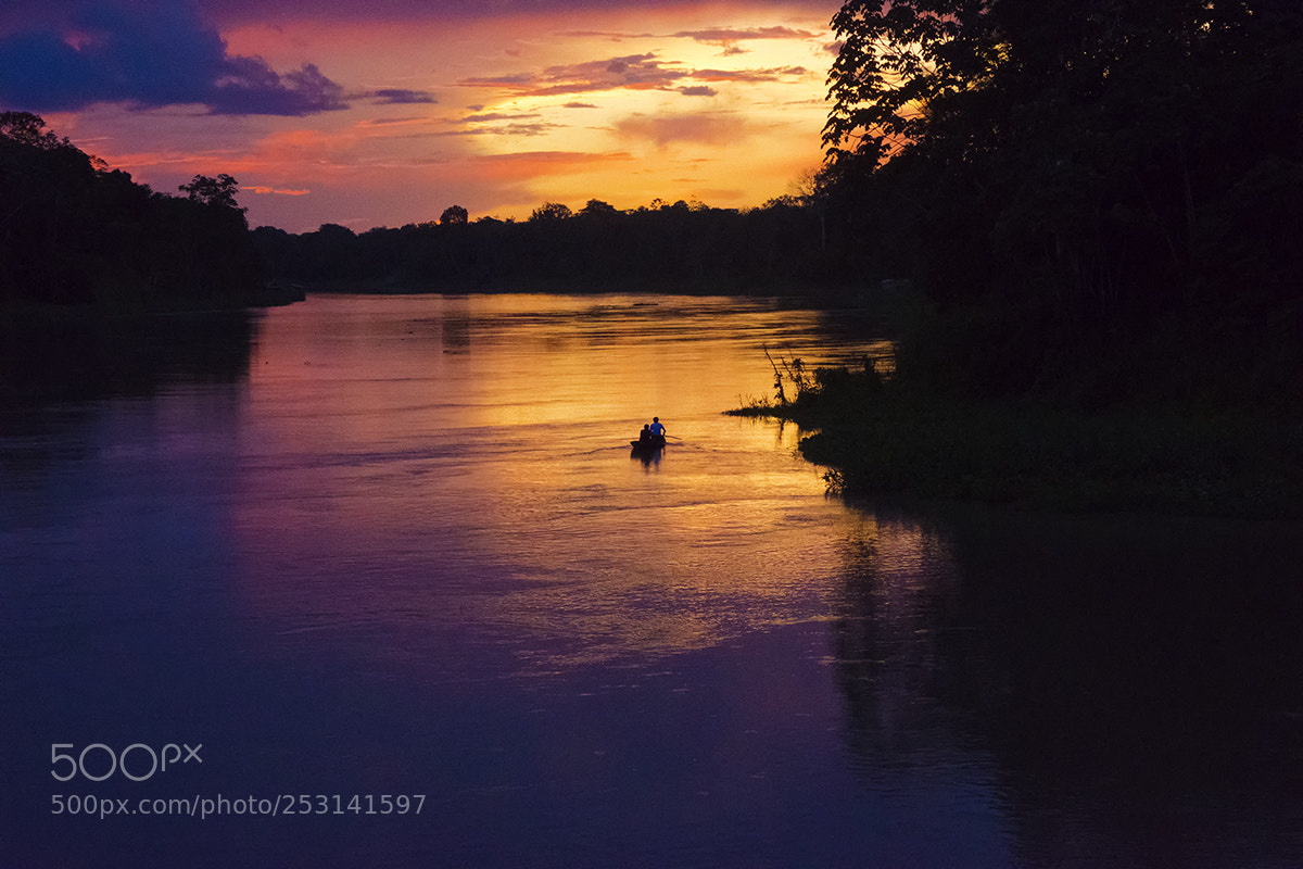 Fujifilm X-T2 sample photo. Corny sunset @ amazonas photography