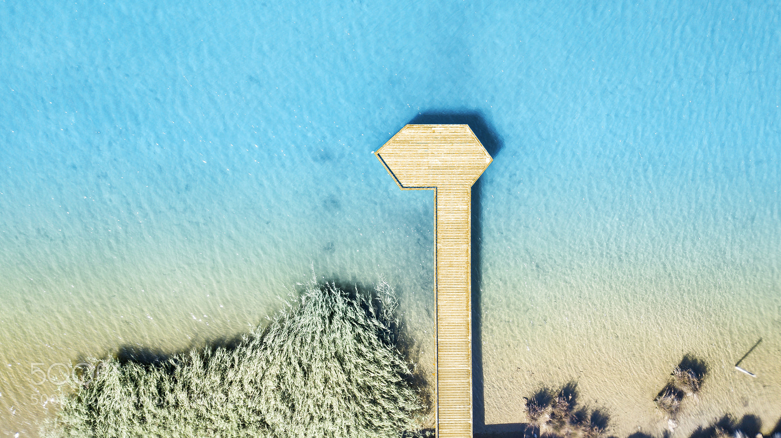 DJI FC220 sample photo. Anglesea river jetty photography