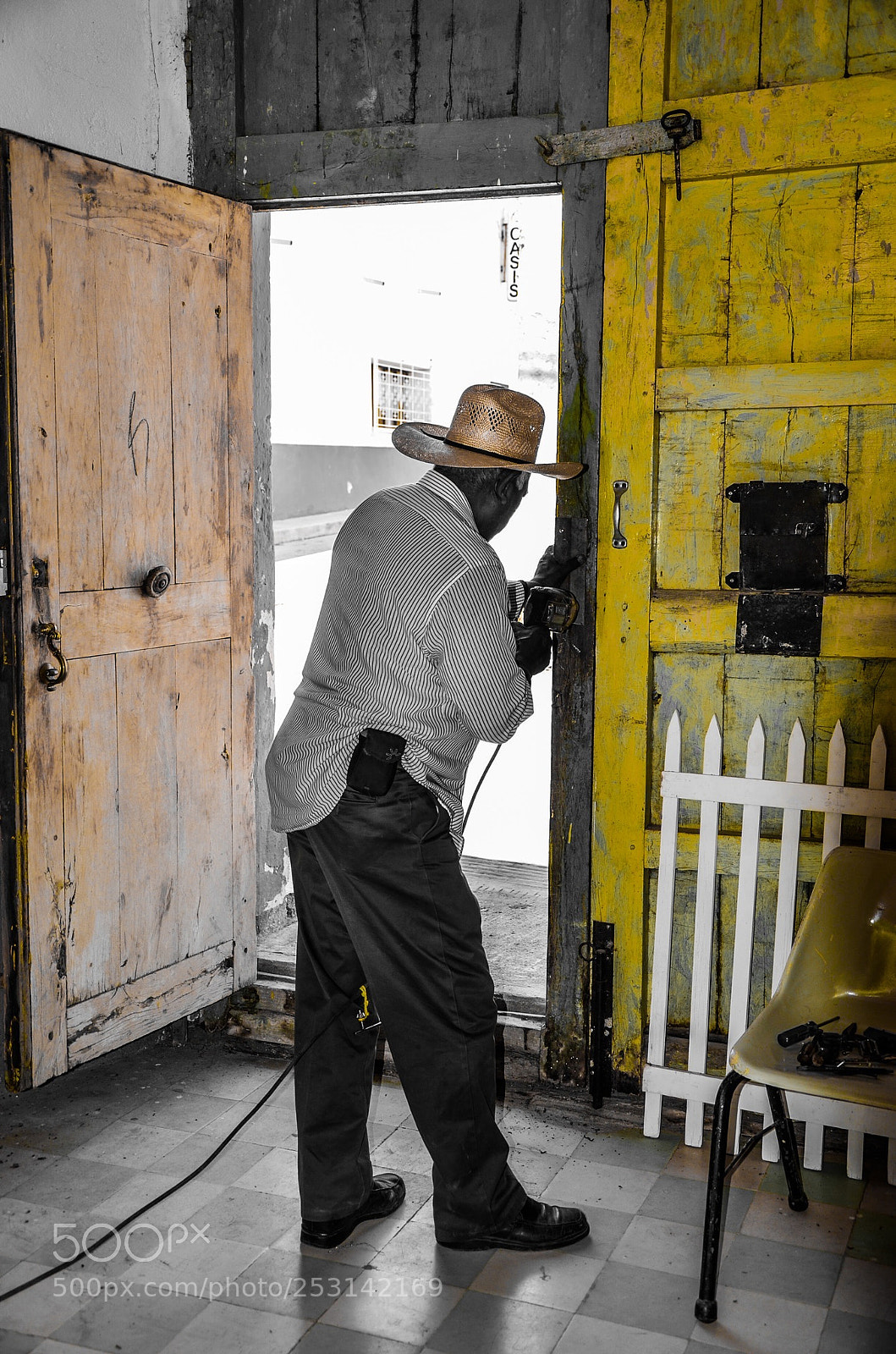 Nikon D7000 sample photo. Trabajador photography