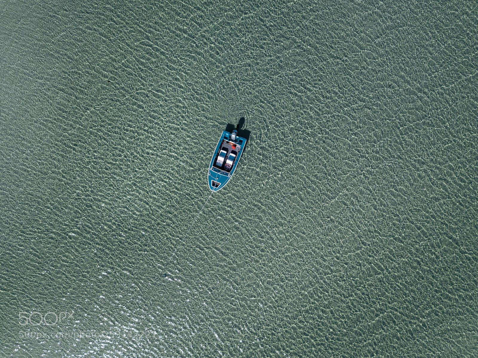 DJI FC220 sample photo. Bruny island boat photography