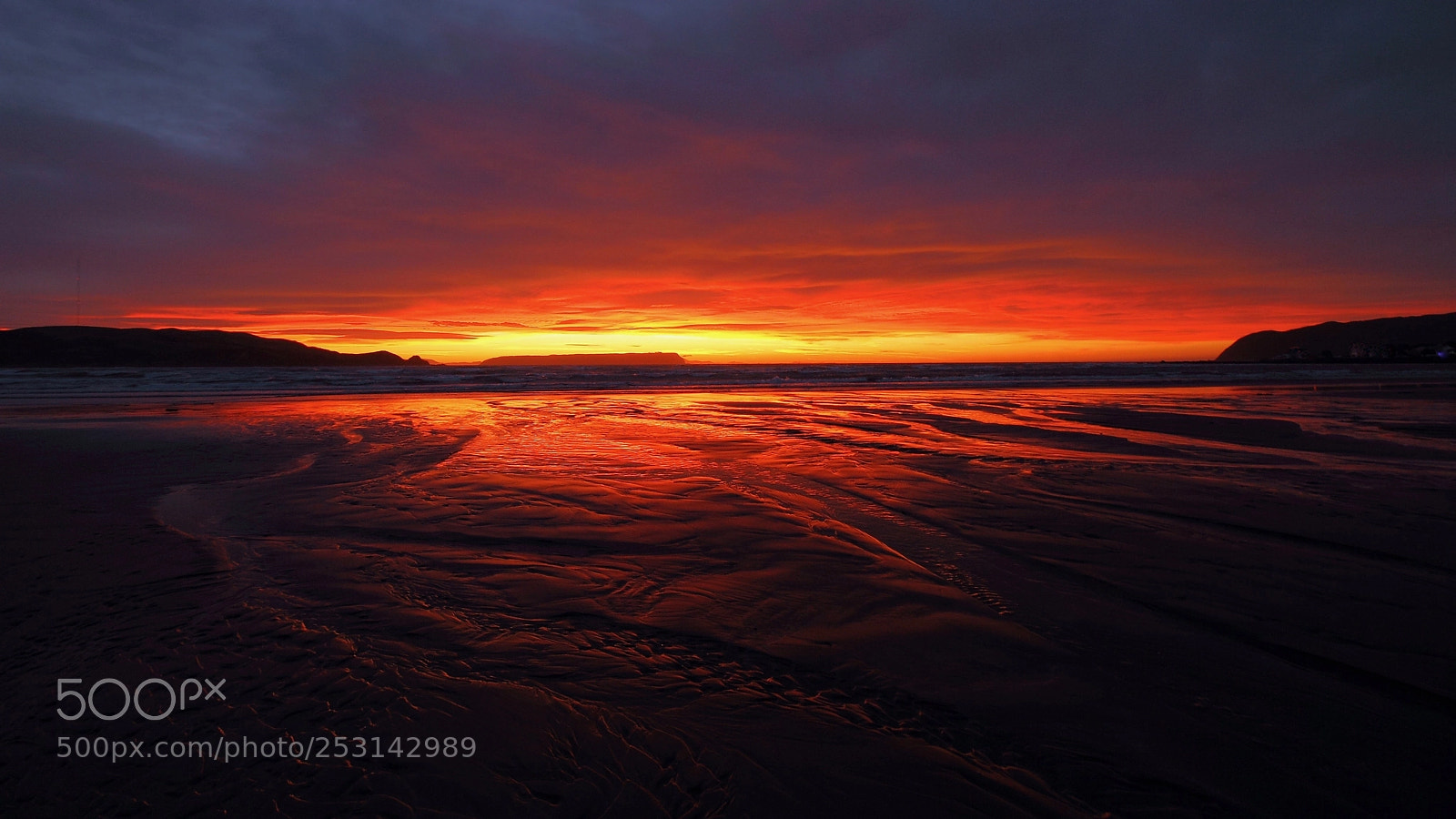 Canon EOS 7D sample photo. Sunset on shore photography