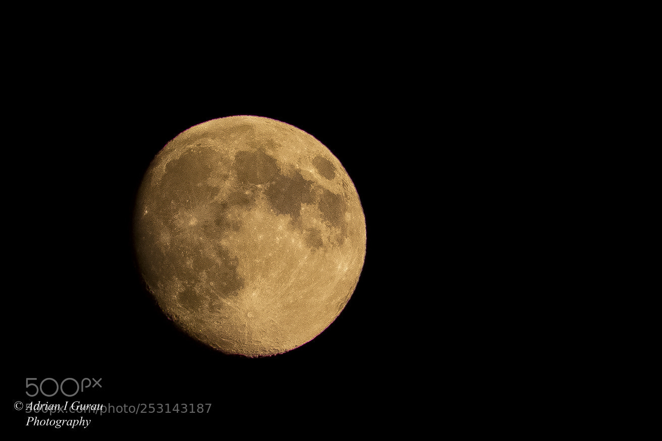 Canon EOS 700D (EOS Rebel T5i / EOS Kiss X7i) sample photo. Moon photography