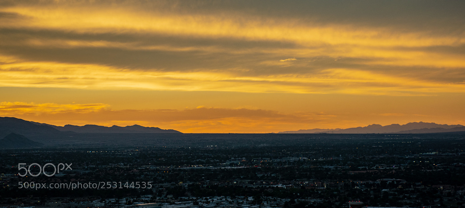 Nikon D5300 sample photo. Las vegas sunset photography