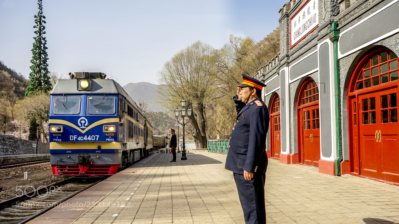 Sony a7 sample photo. The last traditional train photography