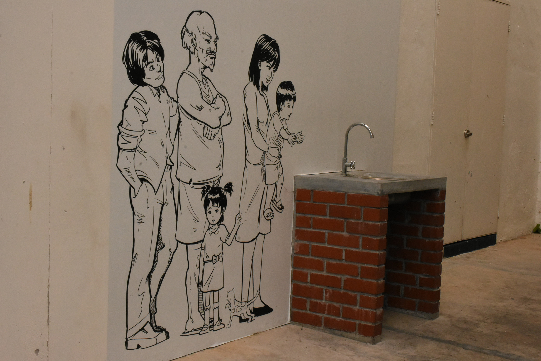 Nikon AF-S DX Micro Nikkor 40mm F2.8 sample photo. Penang wall feature photography