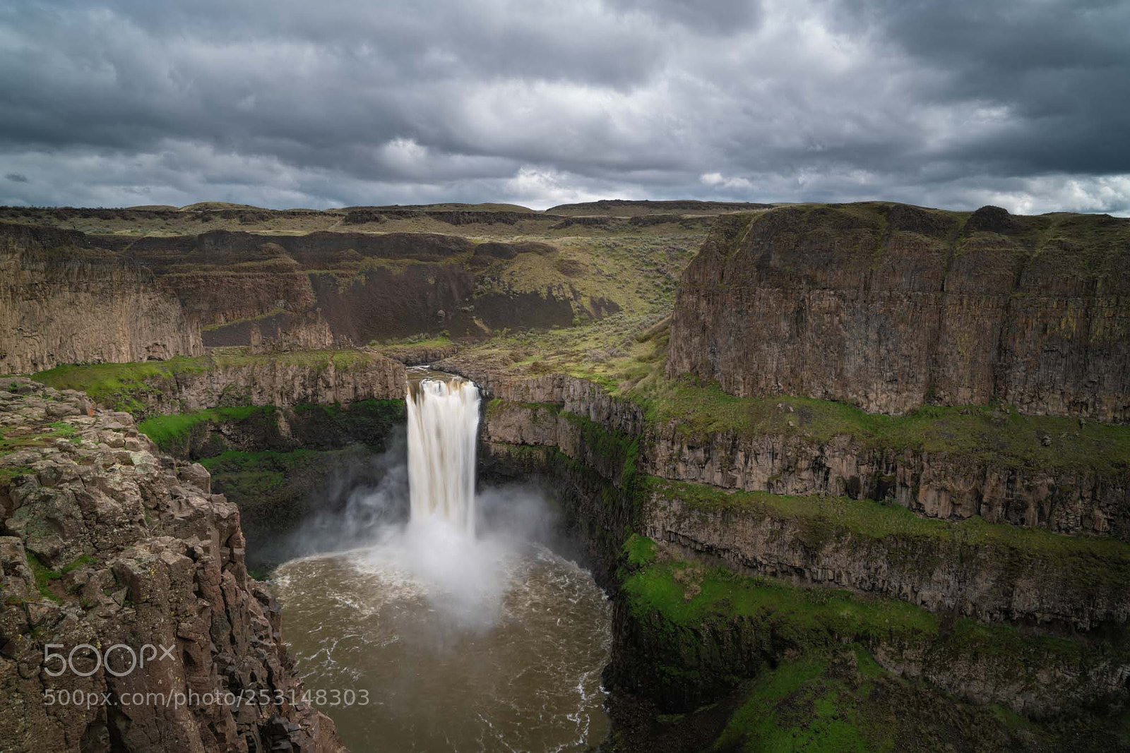 Sony a7R II sample photo. Palouse falls photography