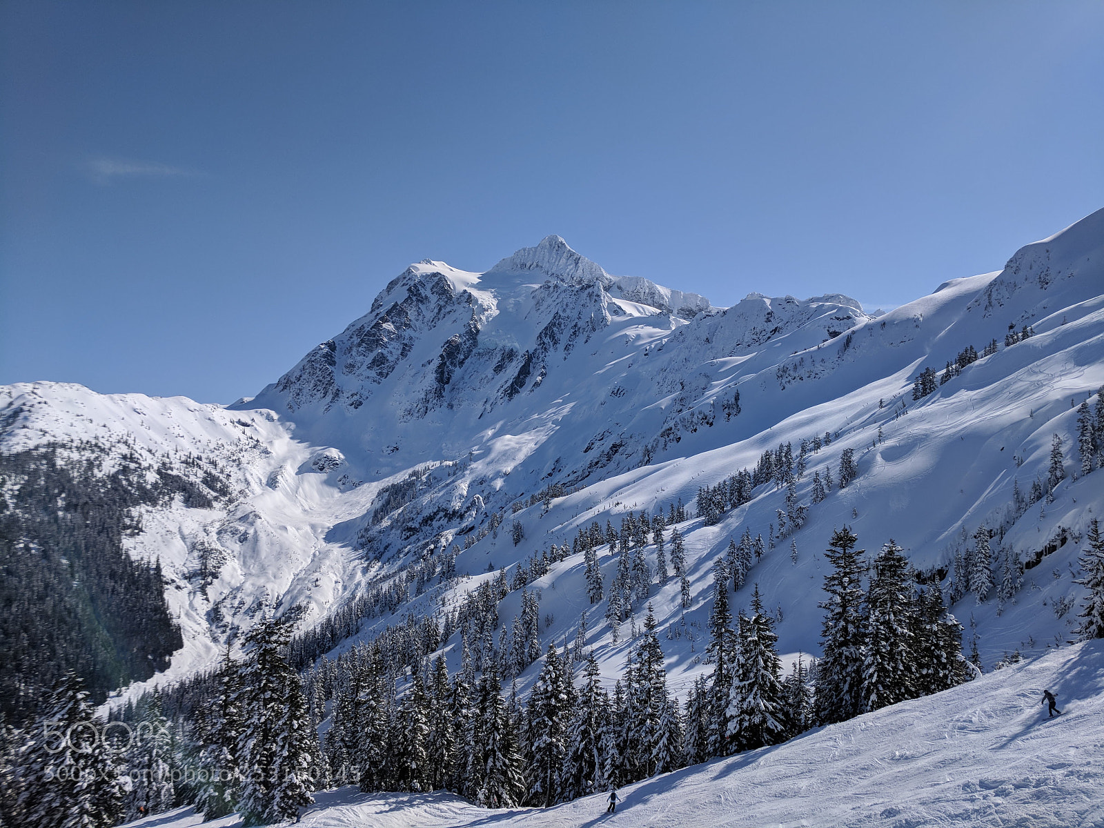 Google Pixel sample photo. Mount baker photography