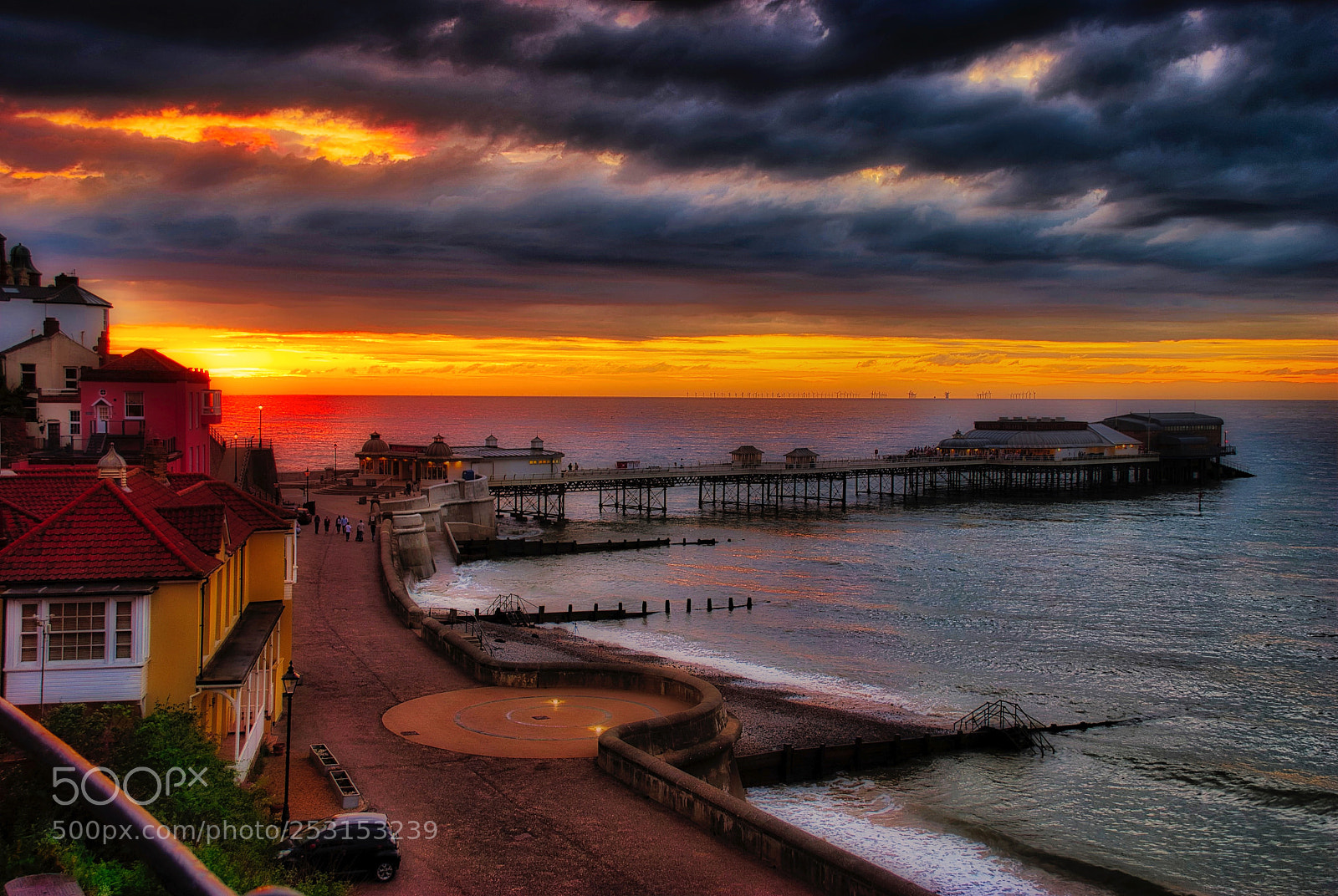 Nikon D3000 sample photo. Dreamy sunset cromer photography