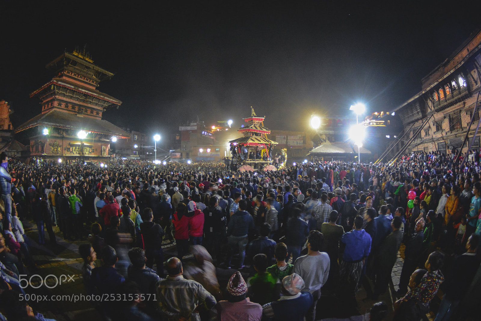 Nikon D7100 sample photo. Biska festival - bhaktapur photography