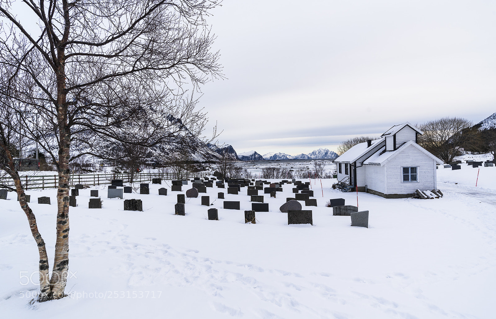 Sony a7R III sample photo. Lofoten church photography