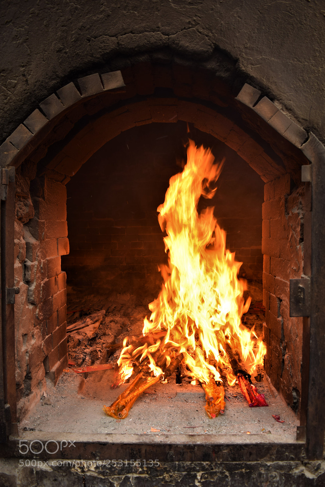 Nikon D3300 sample photo. Temple fire photography