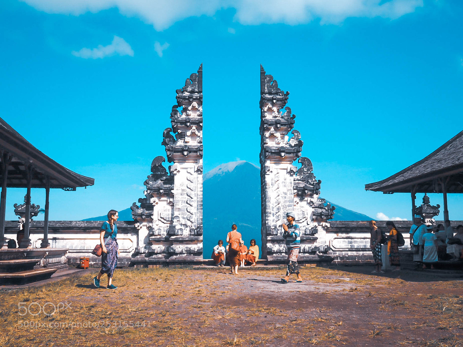 Olympus PEN-F sample photo. Pura lempuyang luhur temple photography