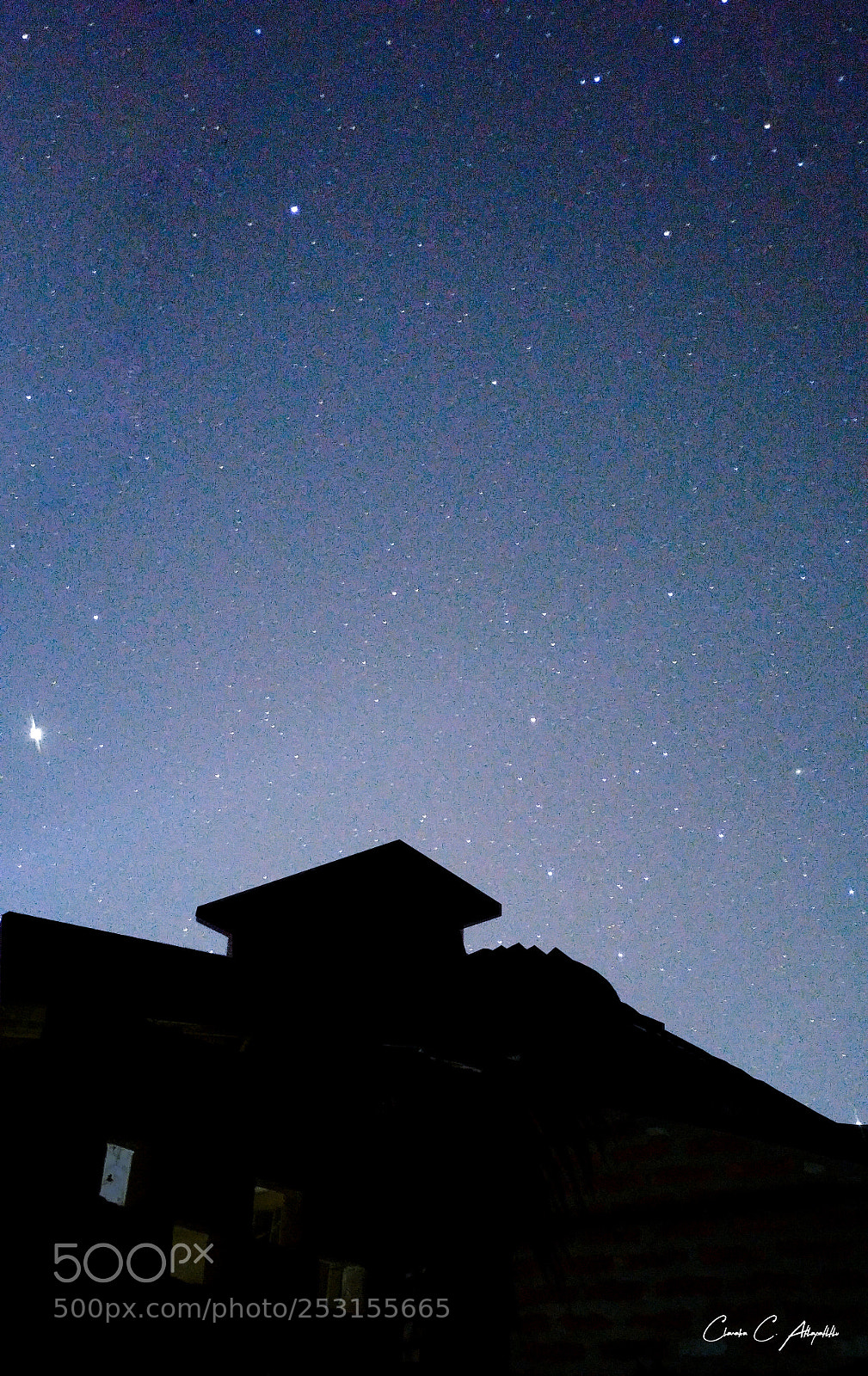 LG G5 sample photo. Night sky photography