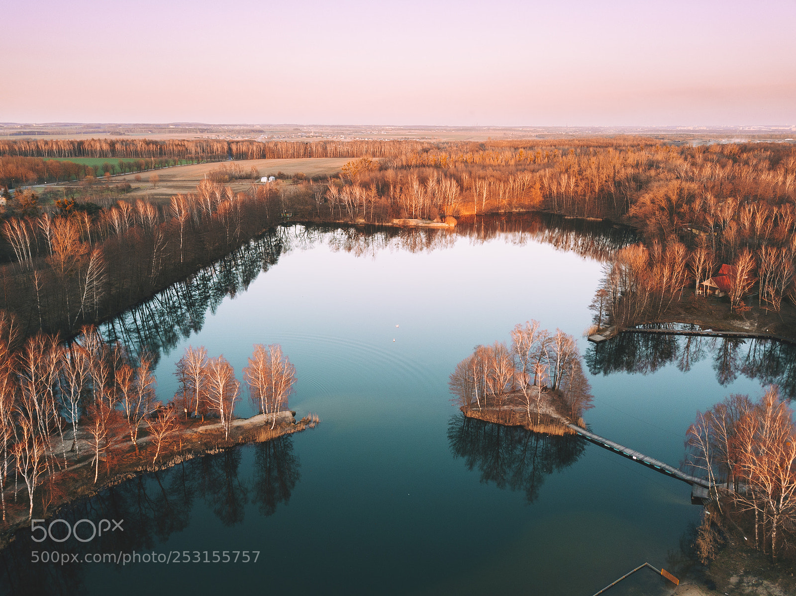 DJI FC220 sample photo. Lake czechowice photography