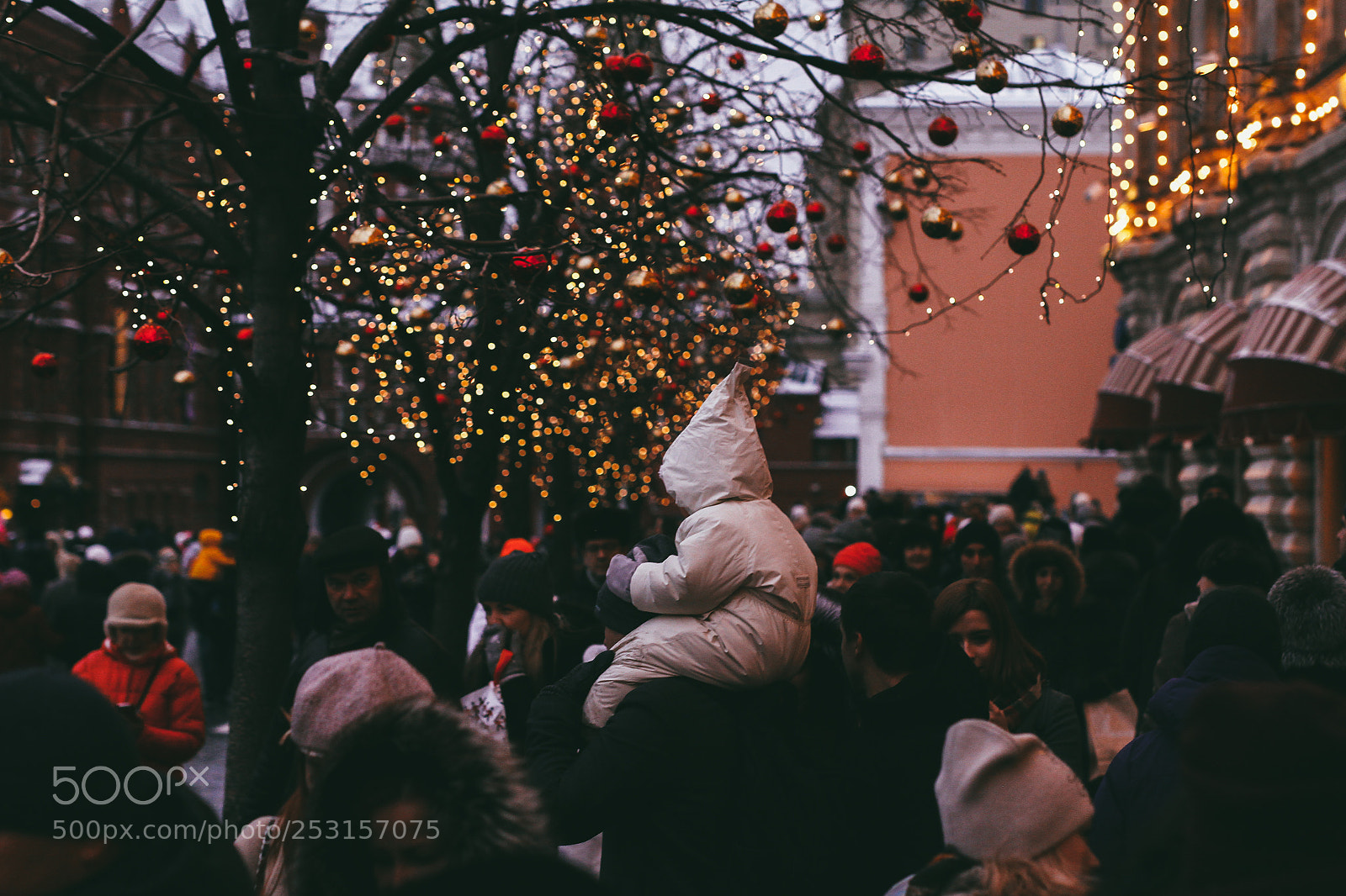 Canon EOS 7D sample photo. Happy new moscow photography