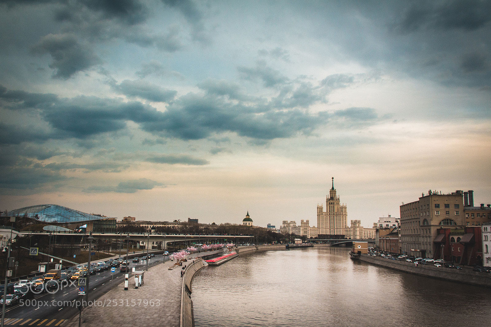 Canon EOS 60D sample photo. View of moscow photography