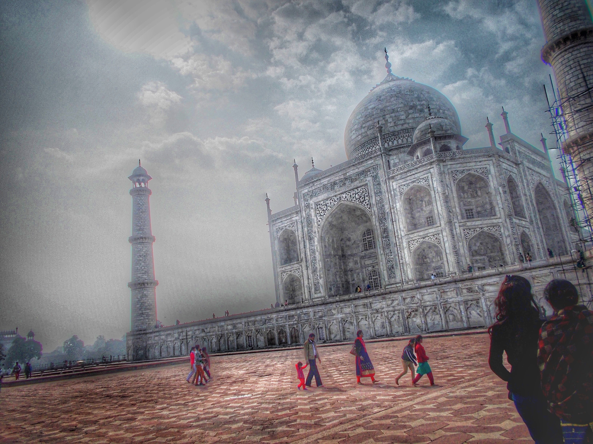 Nikon Coolpix L26 sample photo. Taj mahal photography