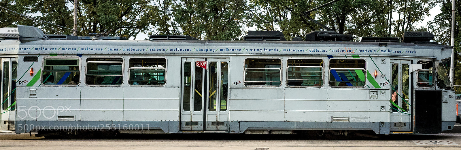 Ricoh GR sample photo. Melbourne tram photography