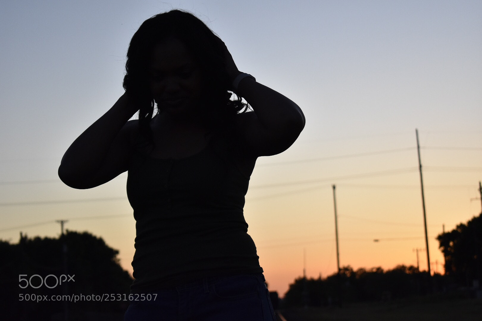 Nikon D3400 sample photo. Silhouette photography