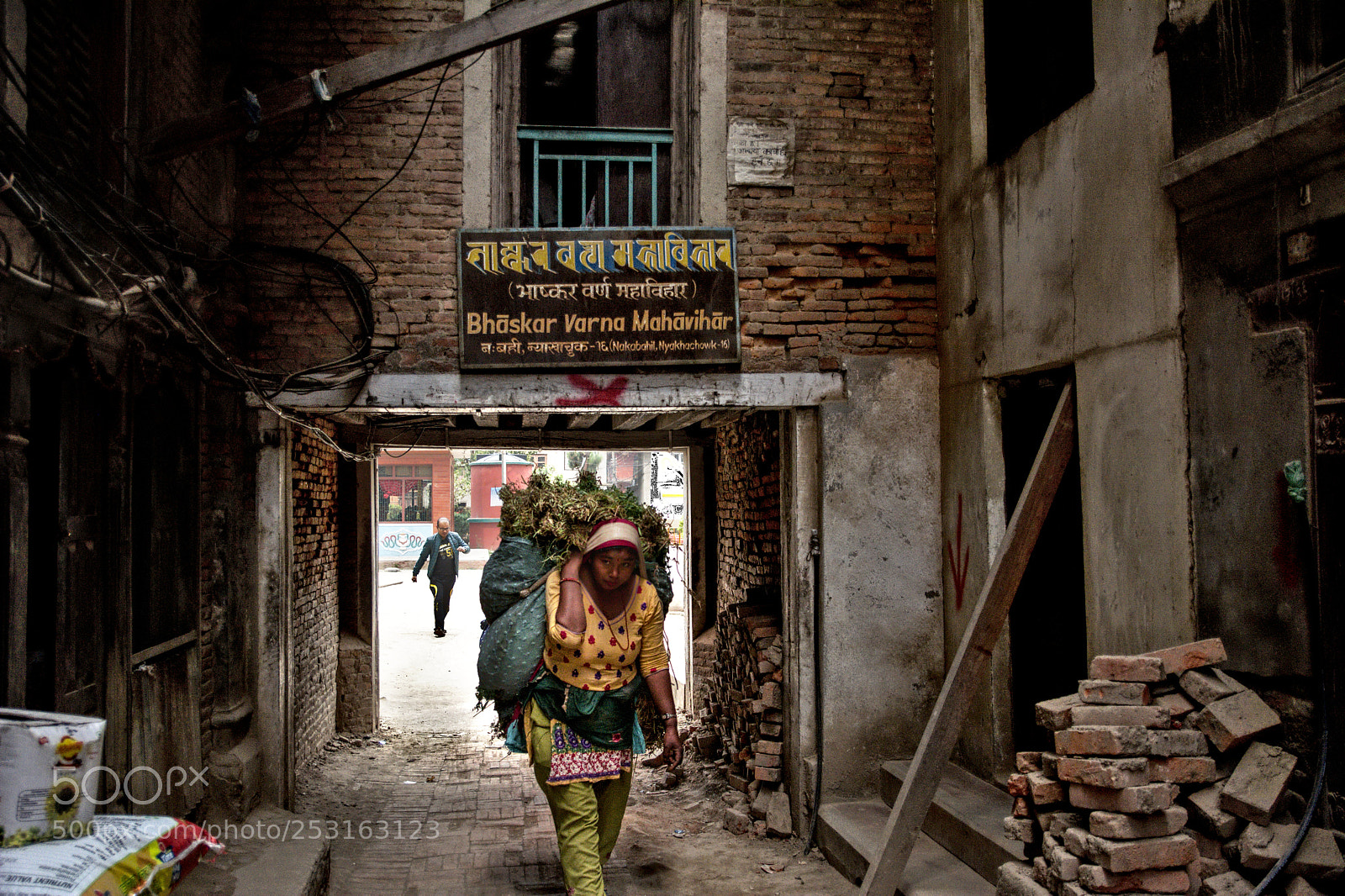 Nikon D7100 sample photo. Streets of patan photography