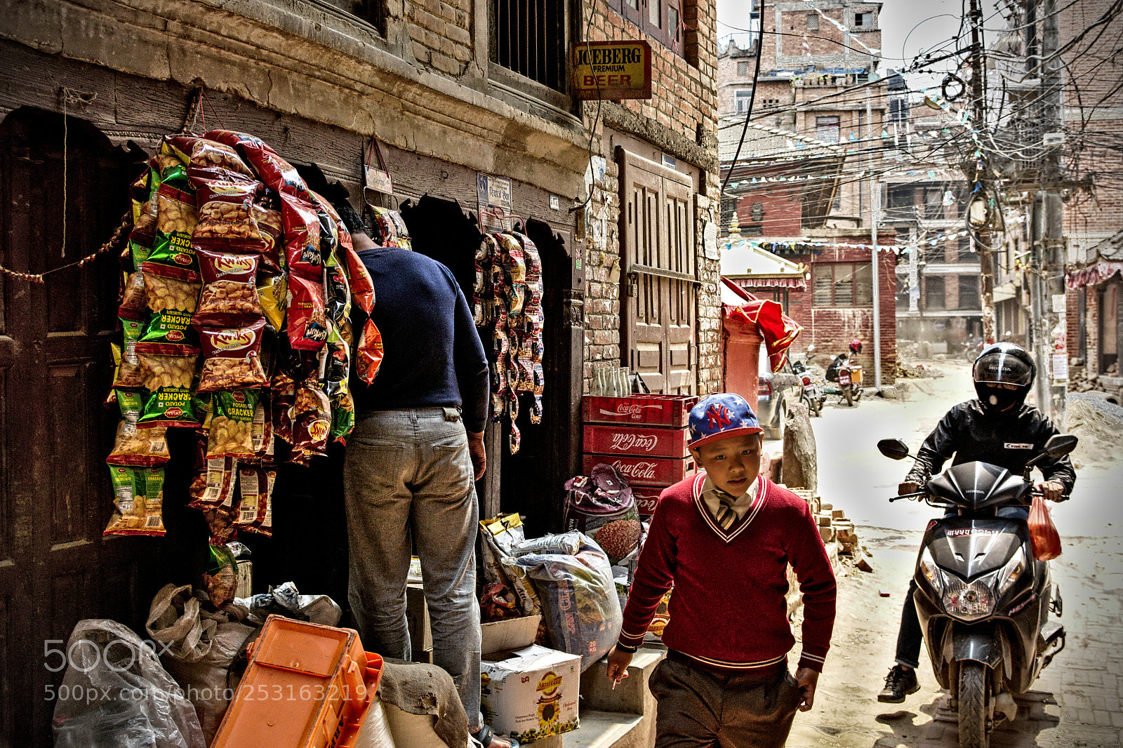 Nikon D7100 sample photo. Streets of patan photography