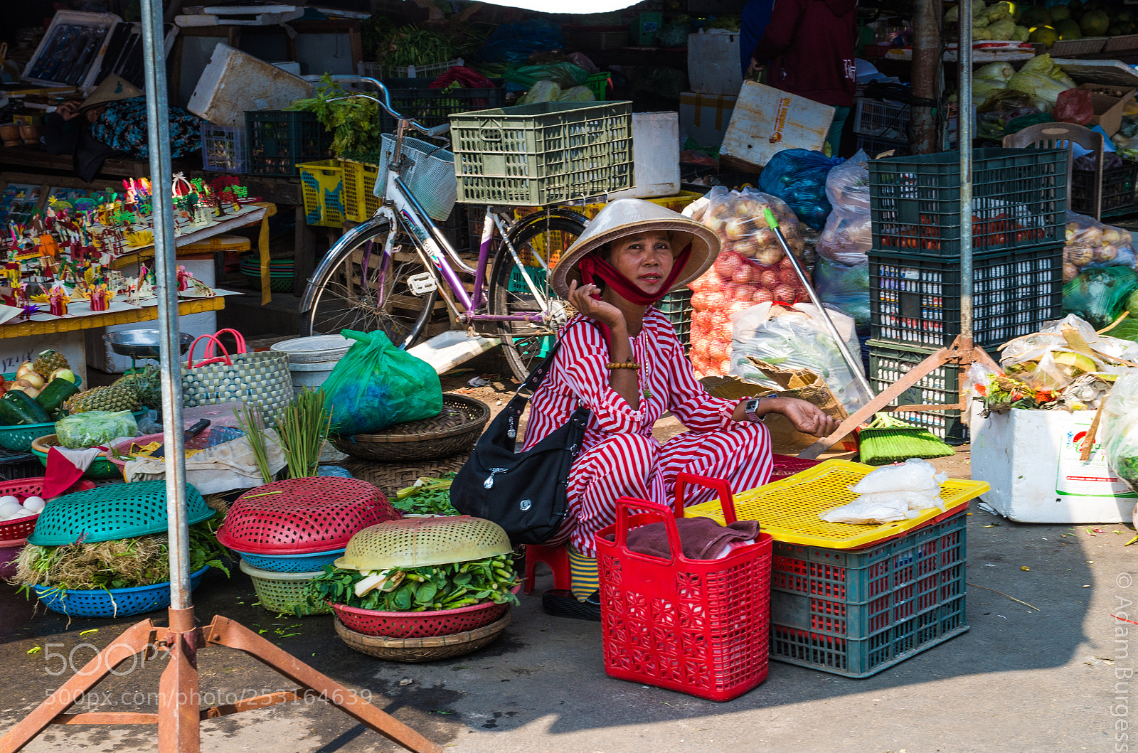 Pentax K-30 sample photo. Market photography