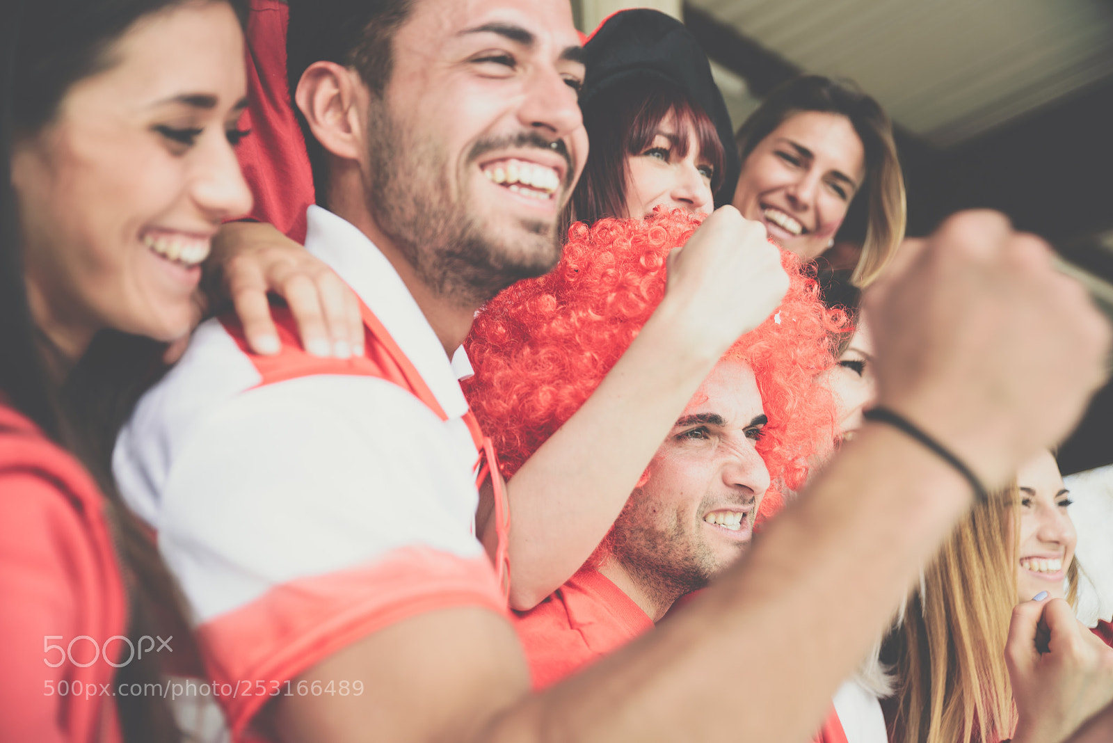 Nikon D610 sample photo. Football fans supporting their photography