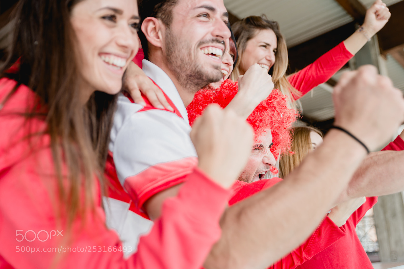 Nikon D610 sample photo. Football fans supporting their photography