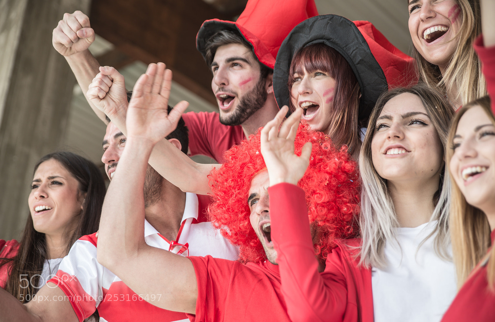 Nikon D610 sample photo. Football fans supporting their photography