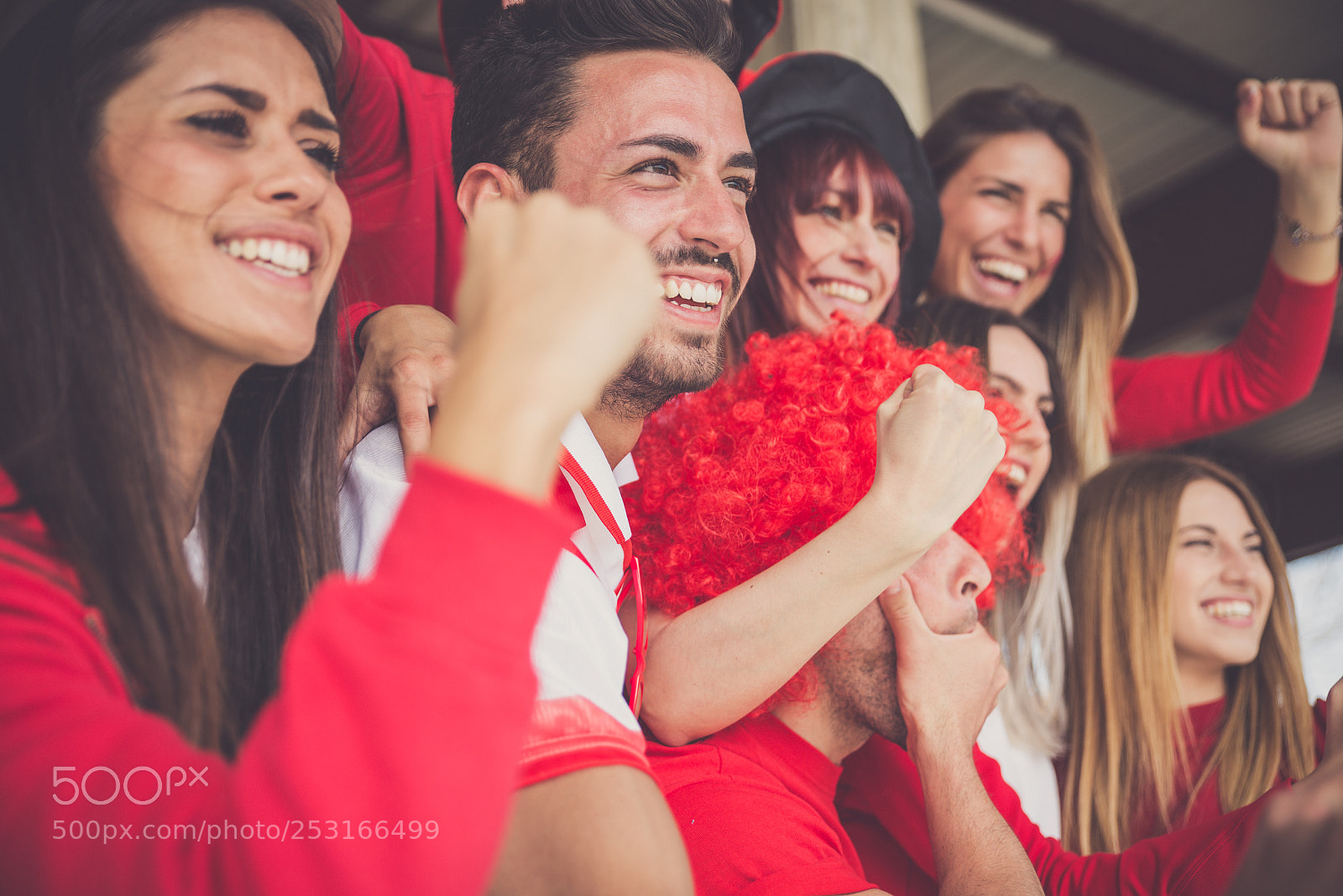 Nikon D610 sample photo. Football fans supporting their photography