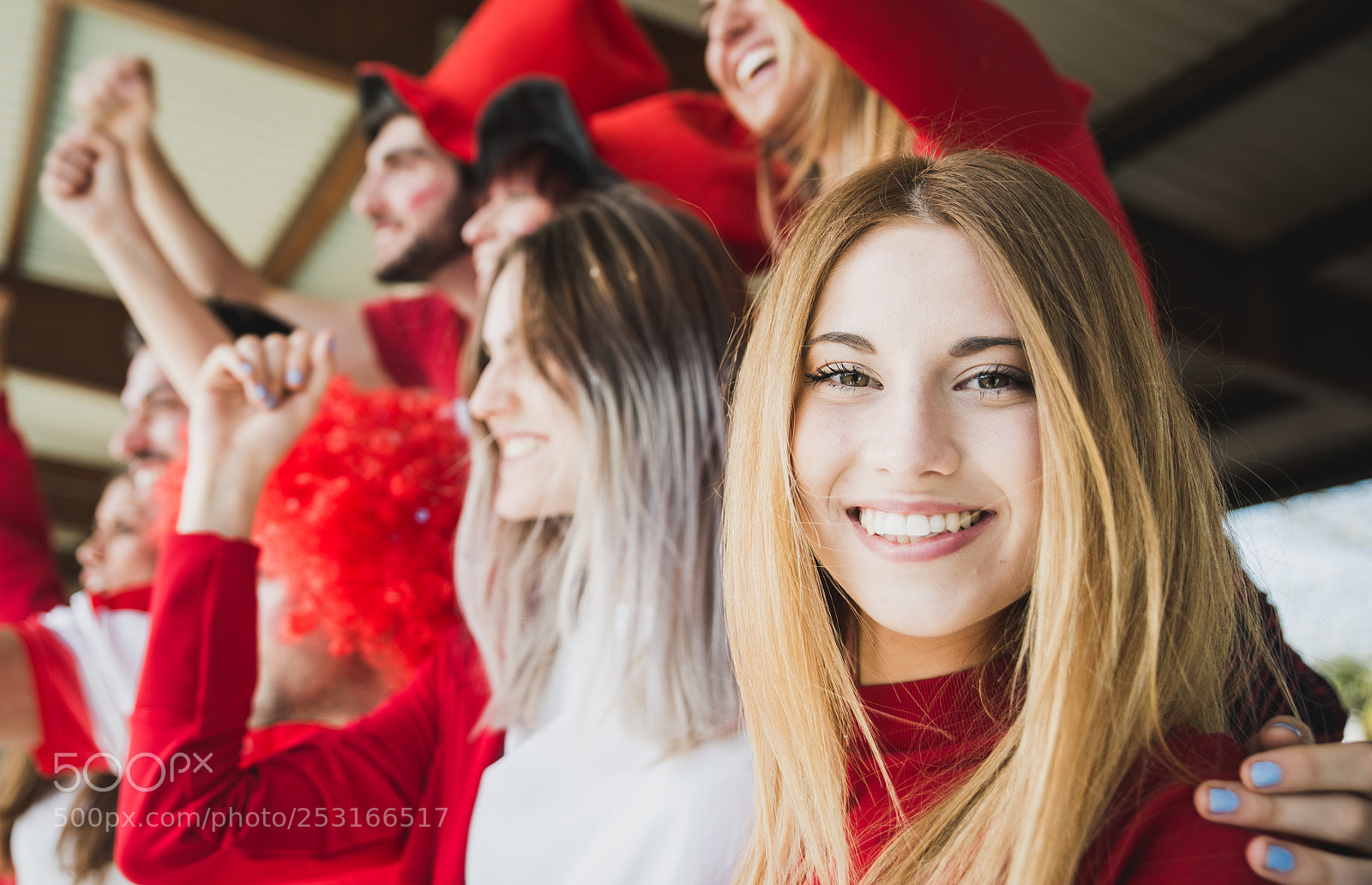 Nikon D610 sample photo. Football fans supporting their photography