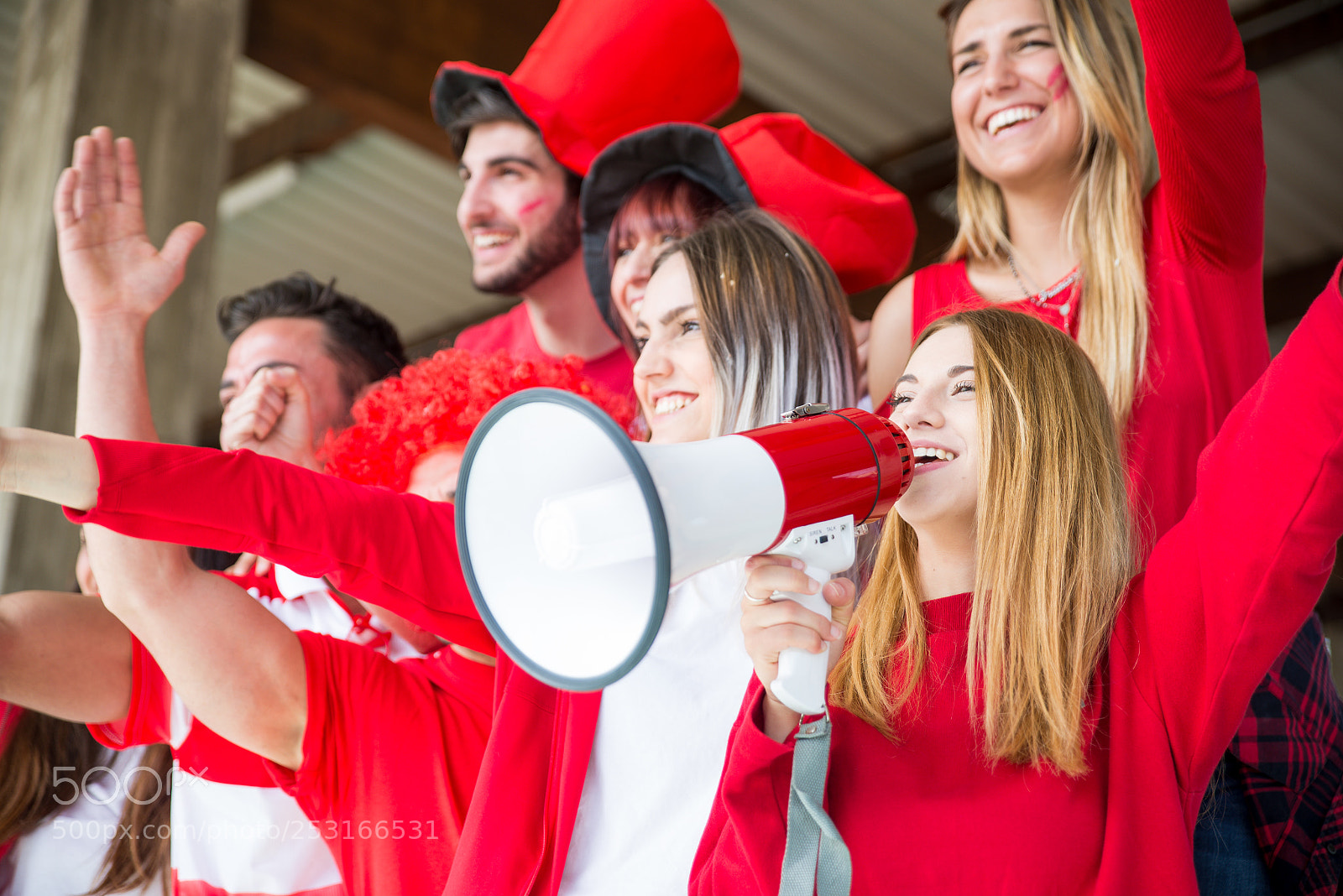 Nikon D610 sample photo. Football fans supporting their photography