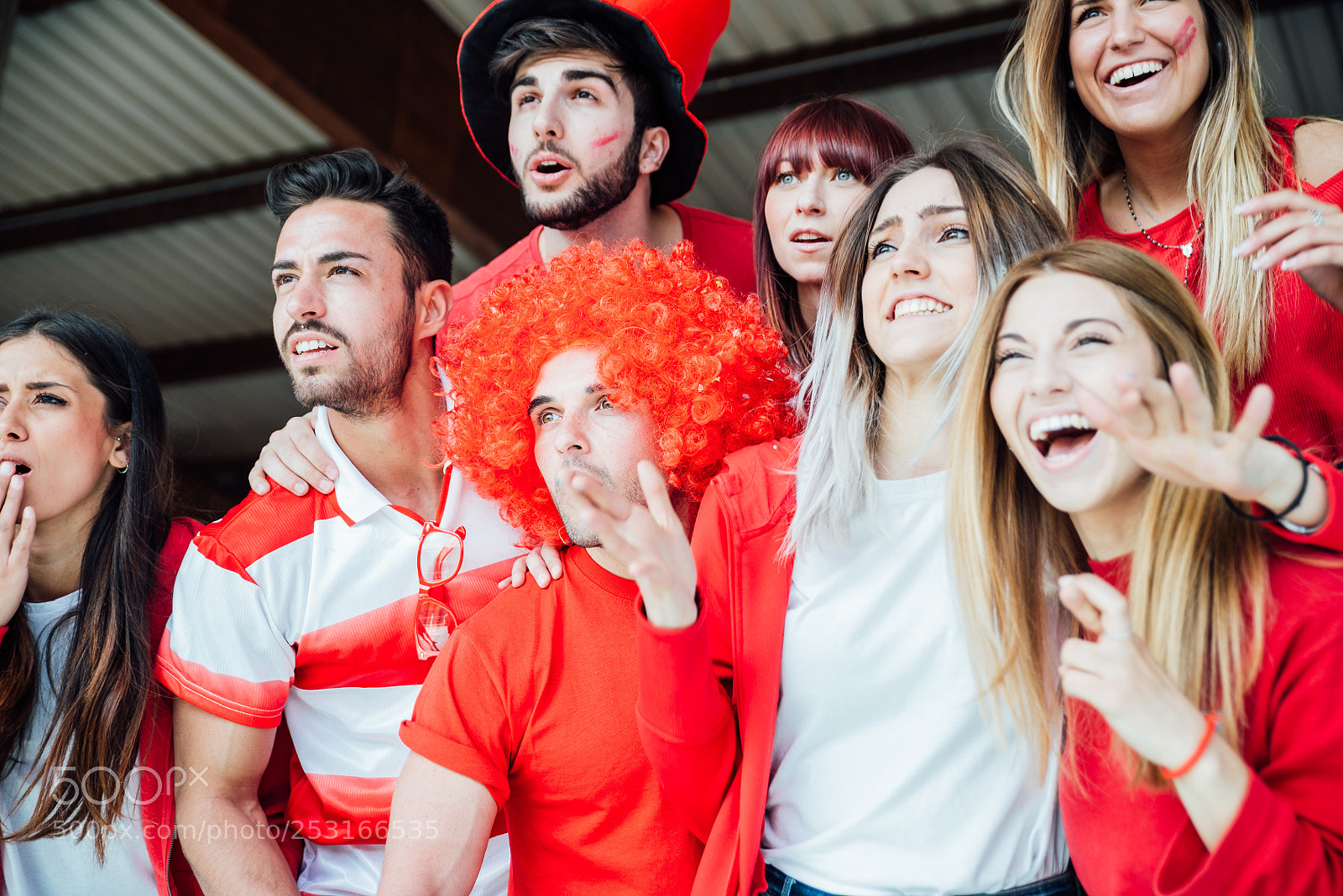 Nikon D610 sample photo. Football fans supporting their photography