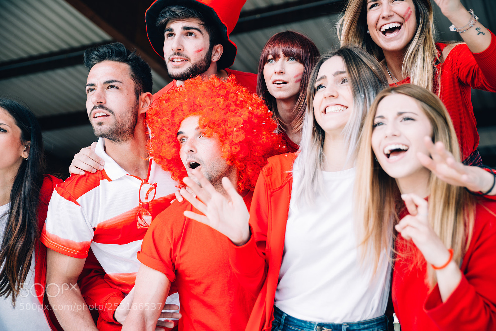 Nikon D610 sample photo. Football fans supporting their photography