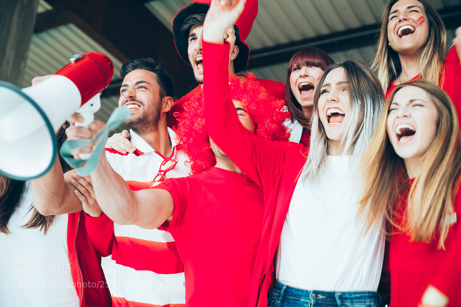 Nikon D610 sample photo. Football fans supporting their photography