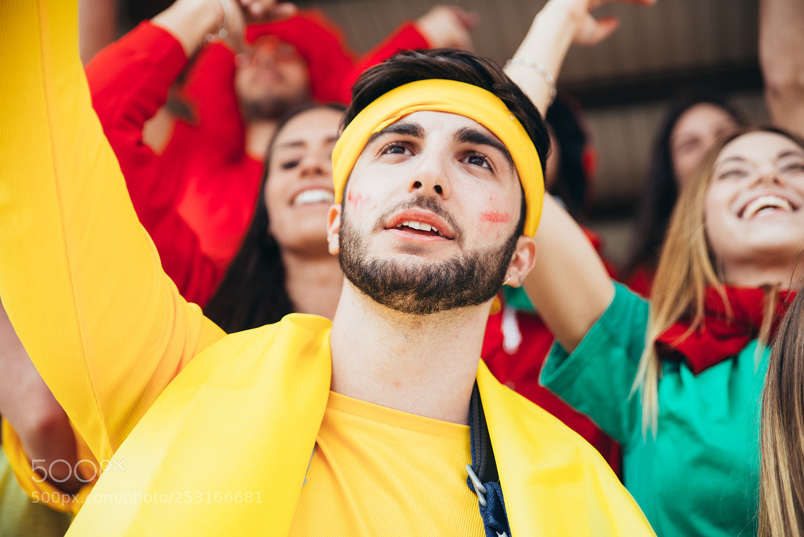 Nikon D610 sample photo. Football fans supporting their photography