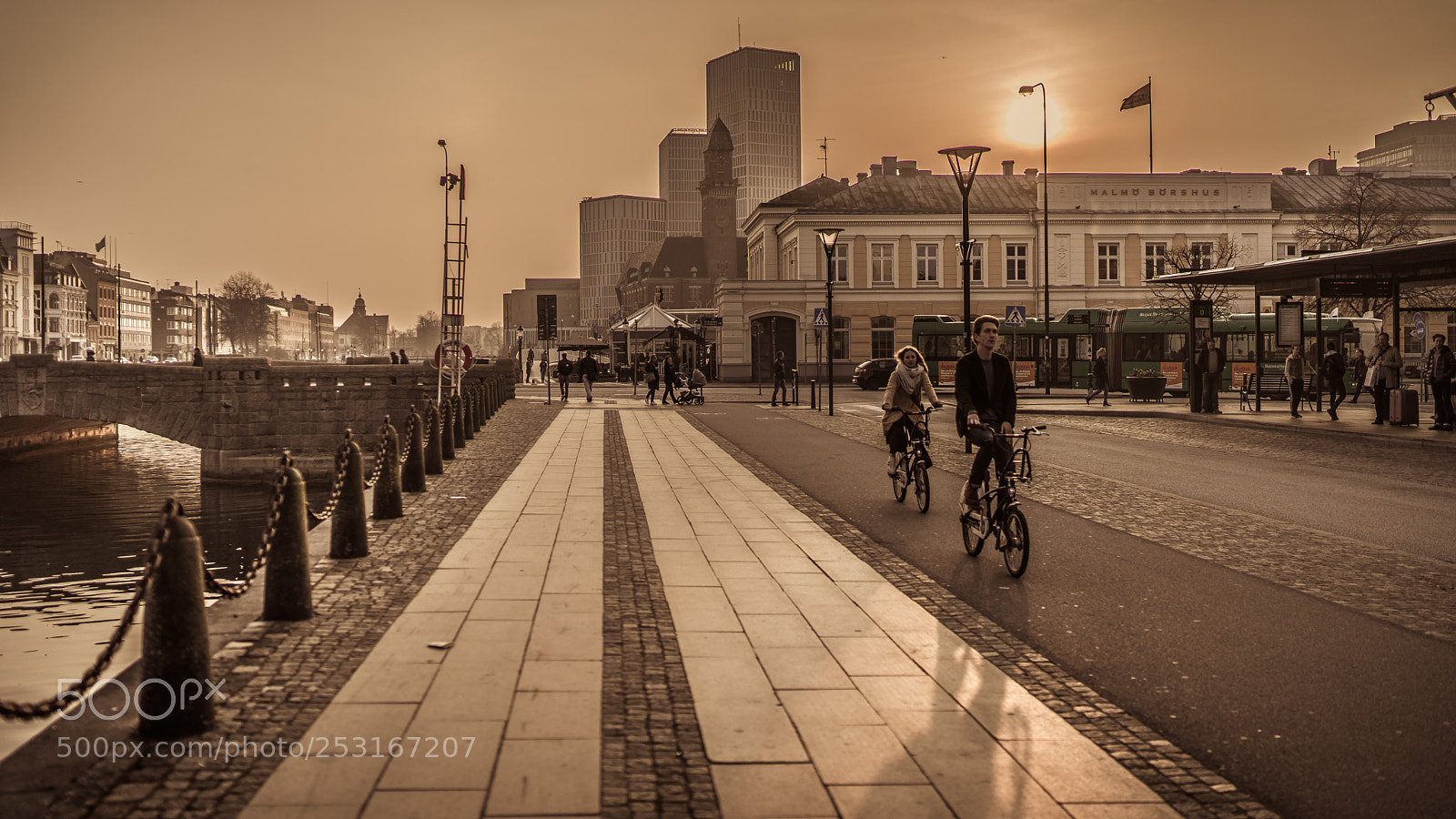 Sony a7 II sample photo. The streets of malmö photography