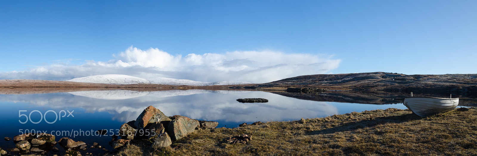 Nikon D7000 sample photo. Ronas hill panorama photography