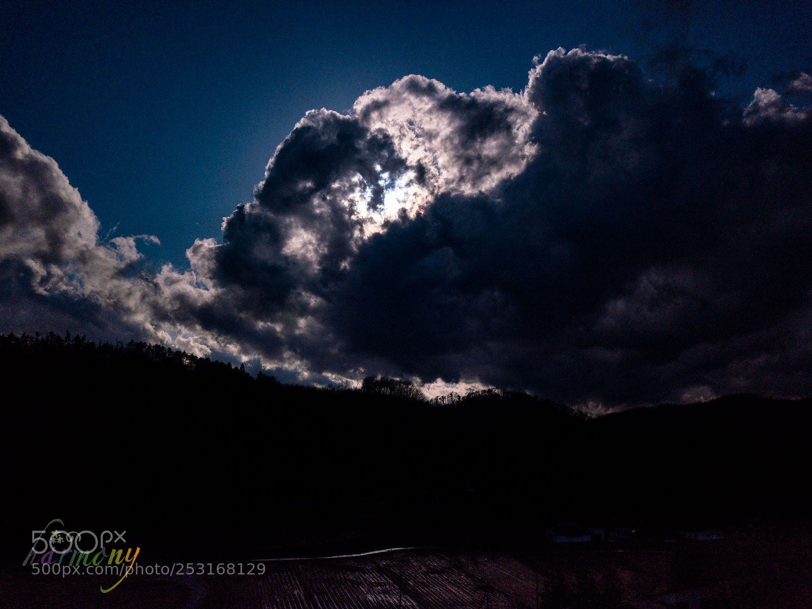 DJI FC220 sample photo. Angry cloud photography