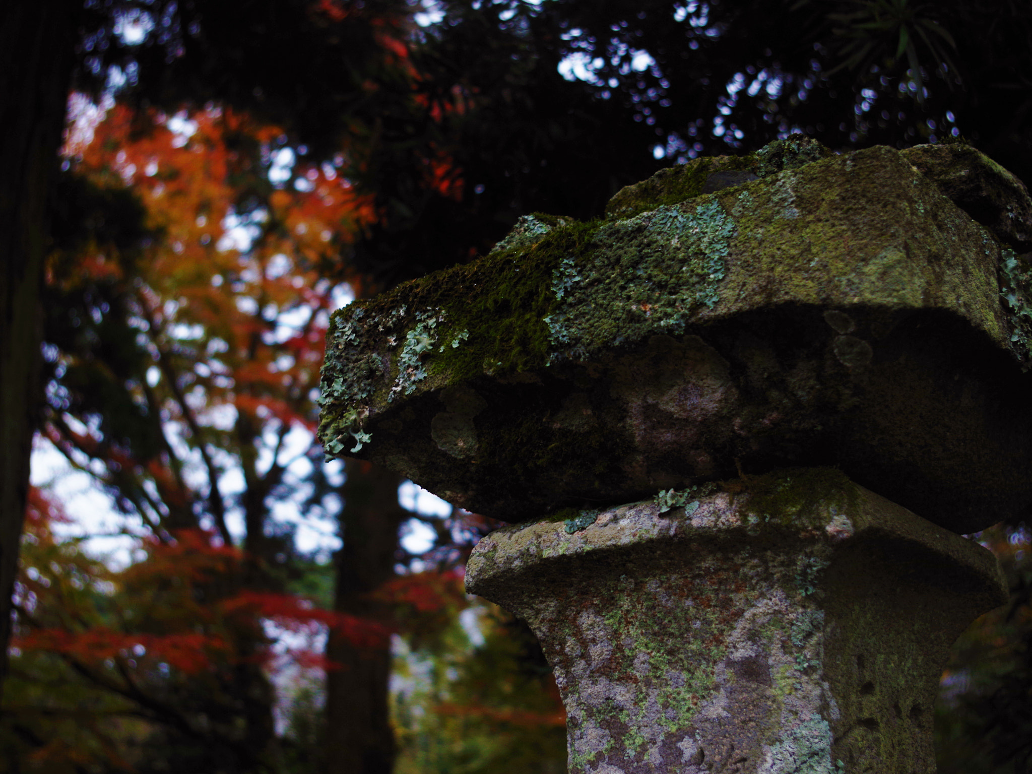 Pentax K-01 sample photo. Oita, japan wabi-sabi buddist temple photography