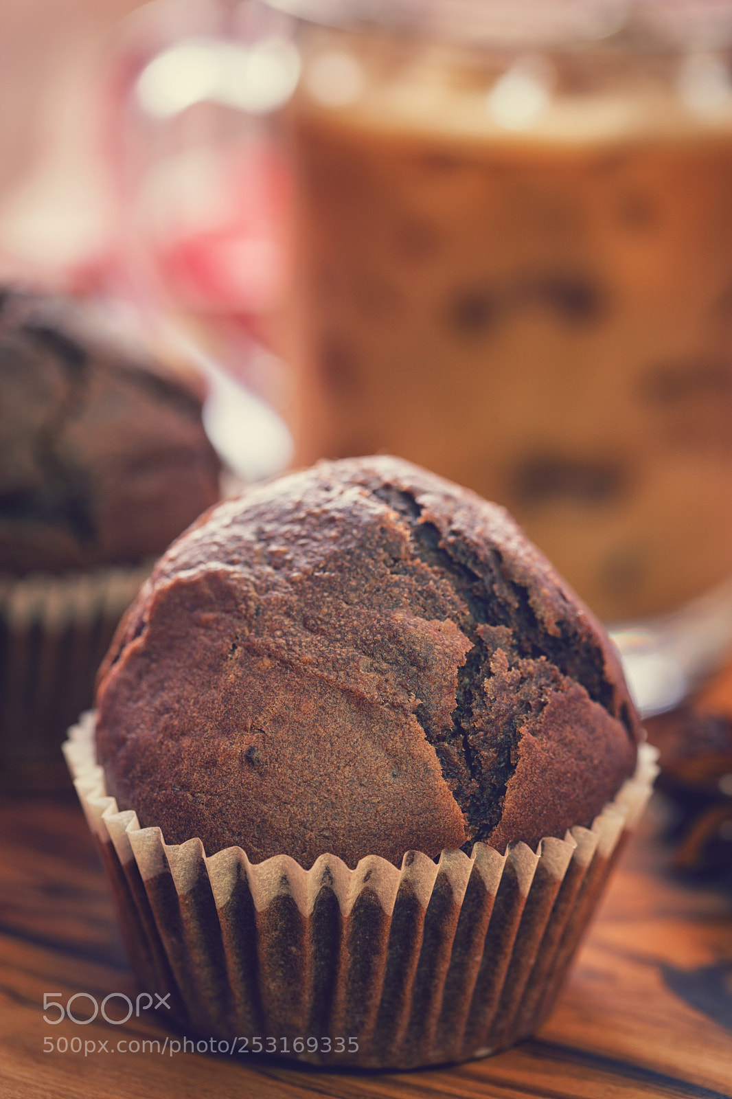 Canon EOS 5D Mark II sample photo. Chocolate muffins photography