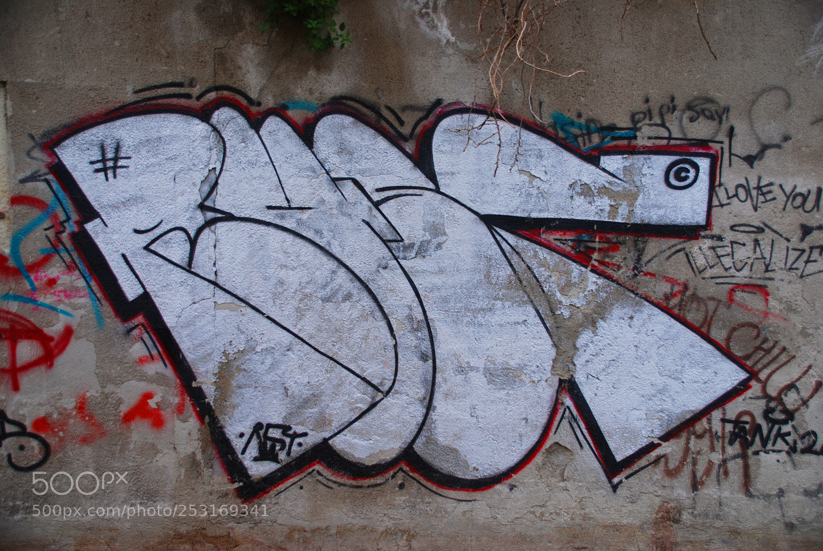 Nikon D80 sample photo. Grafiti photography