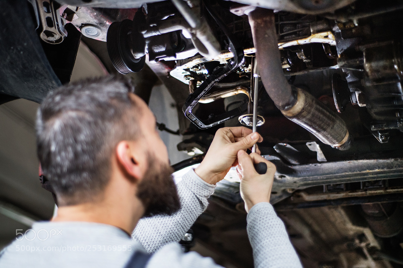 Nikon D5 sample photo. Man mechanic repairing a photography
