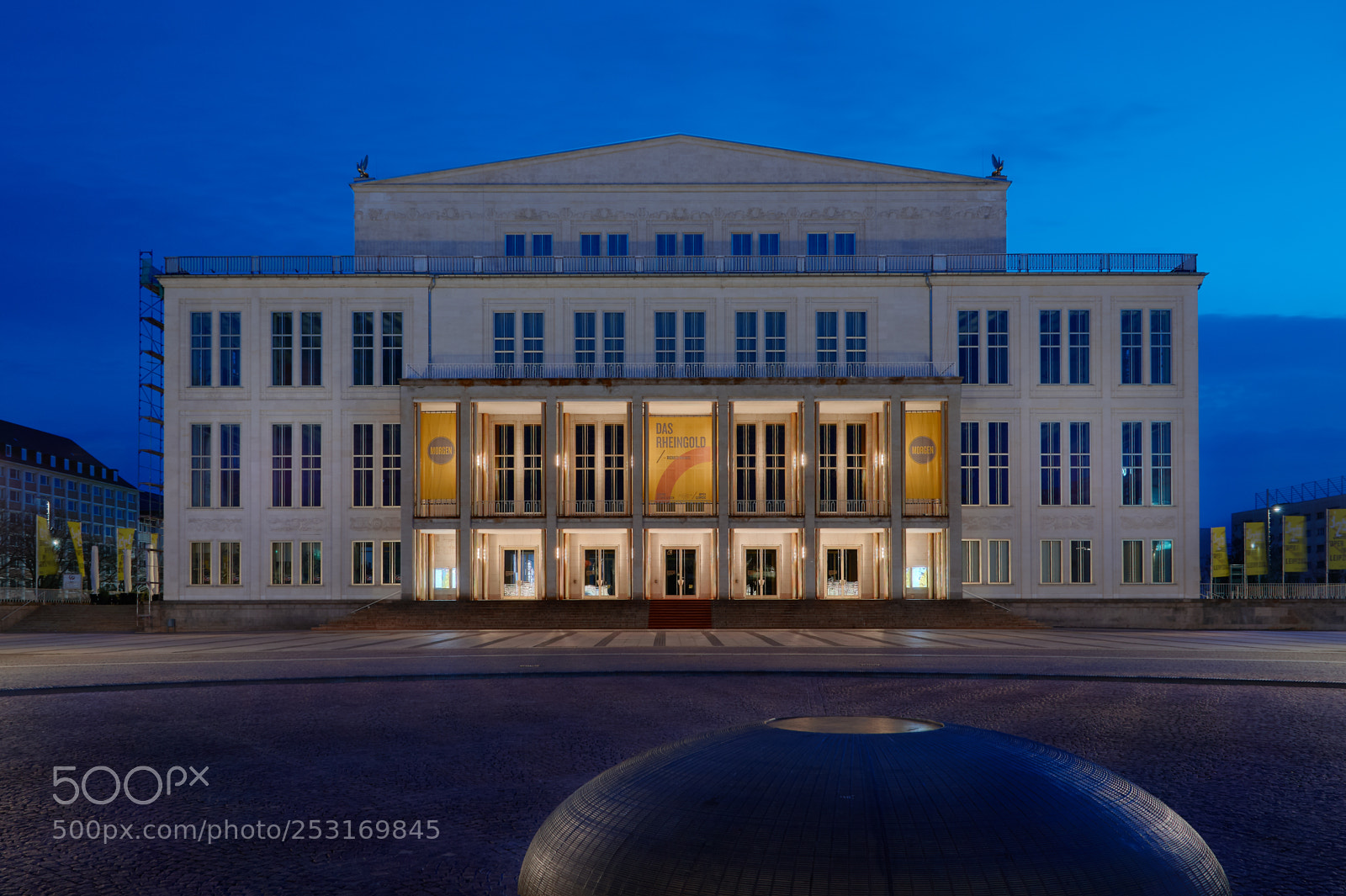 Sony SLT-A58 sample photo. Oper leipzig photography